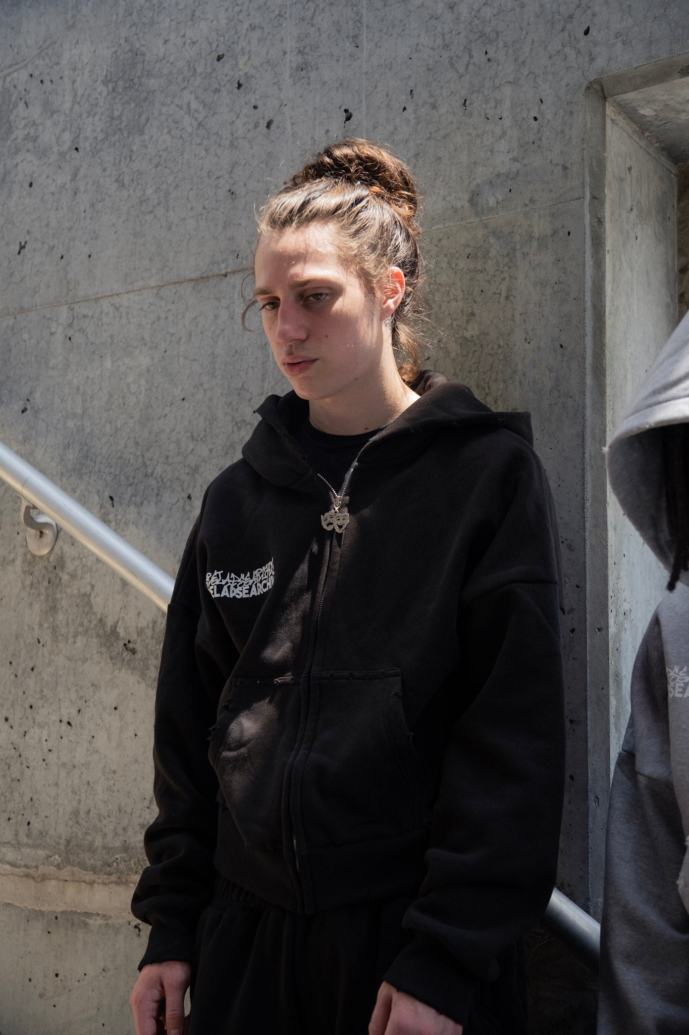 "Slate" Essential Zip Up